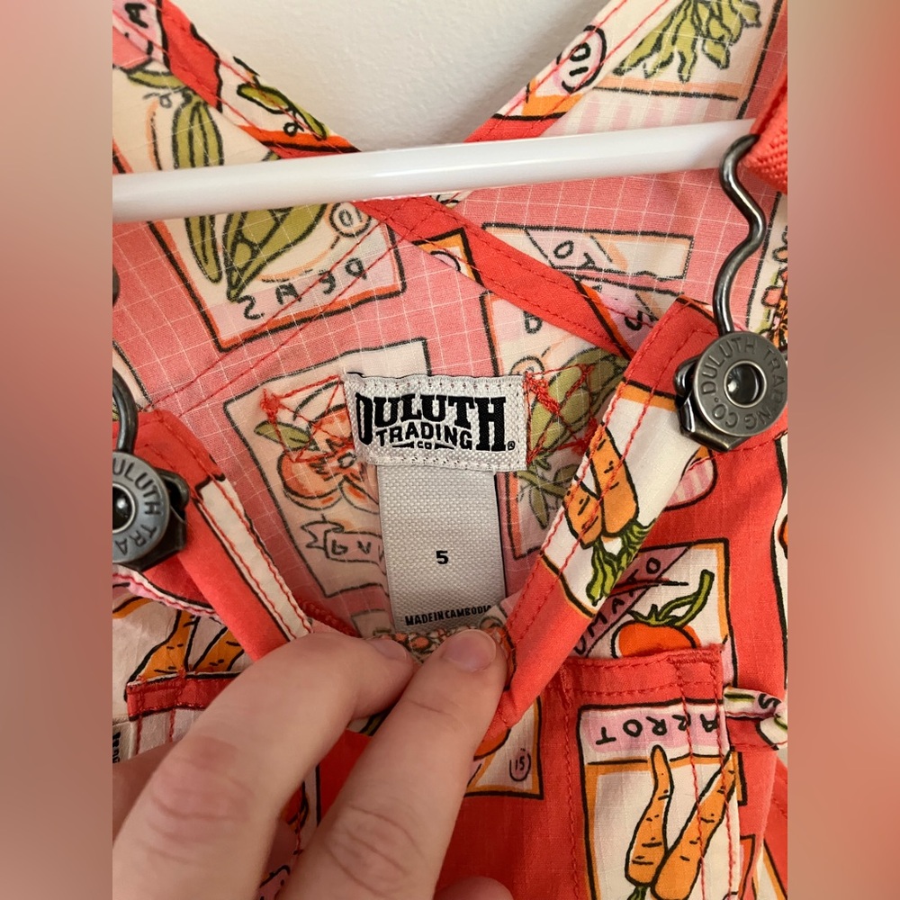 Duluth Trading Kids’ Heirloom Gardening Overalls - Picture 3 of 4